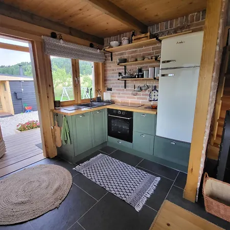 Vakantiehuis Drewniany Z Sauna *