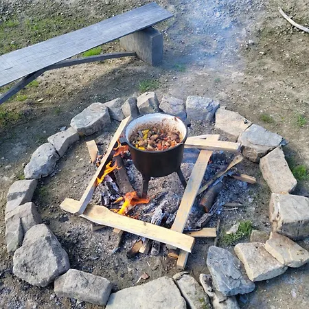 Drewniany Z Sauna Vakantiehuis